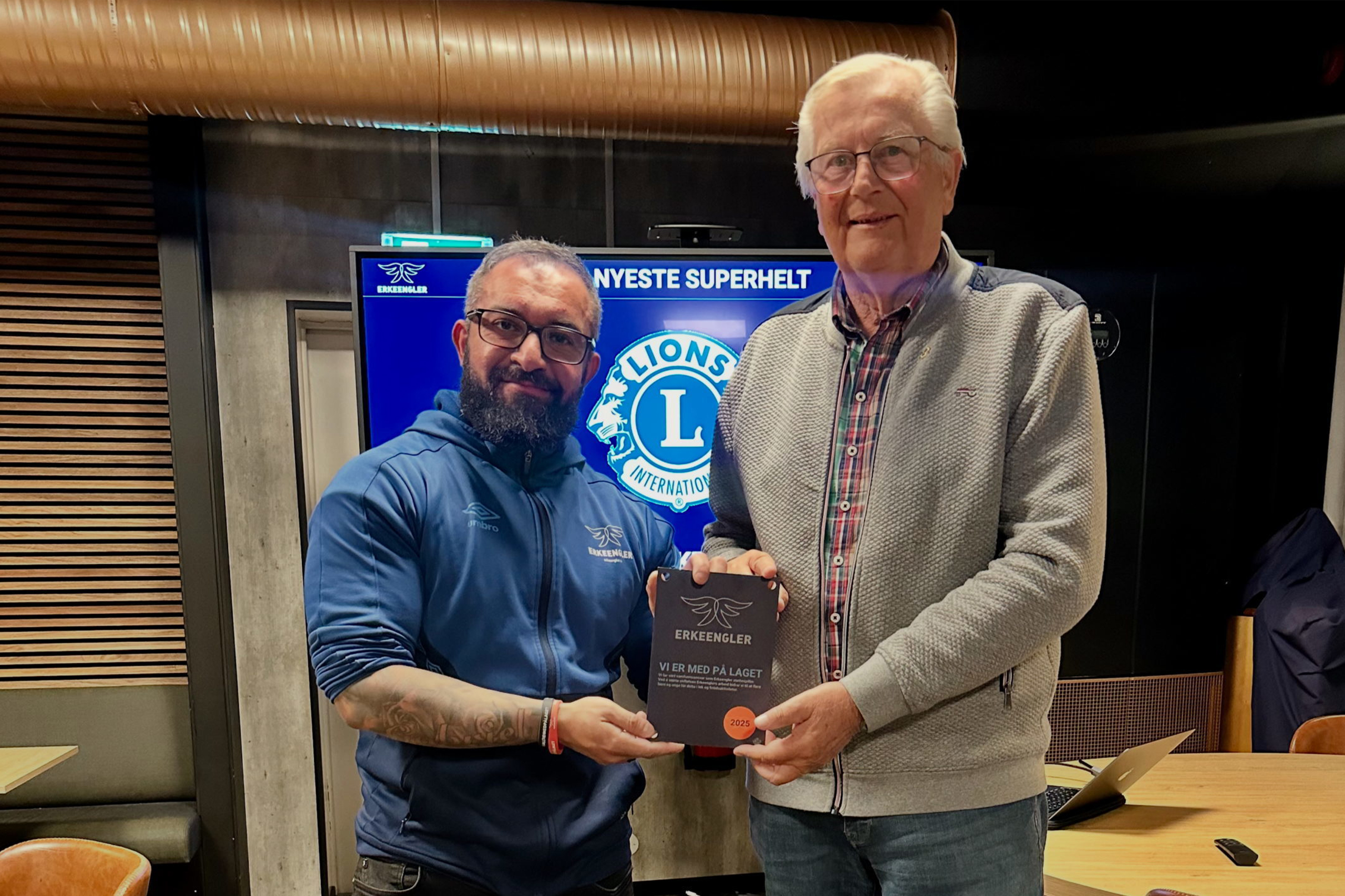 Lions Club Lørenskog Vest er vår nyeste SUPERHELT - Fremhevet bilde